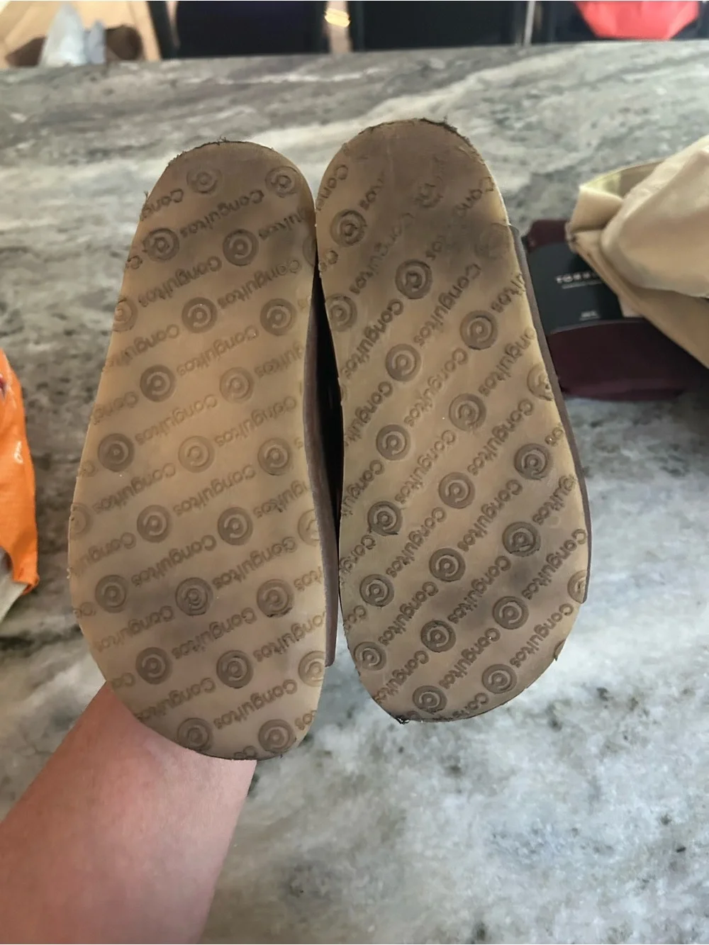 Conguitos Child Brown Double-Buckle Sandals size 29